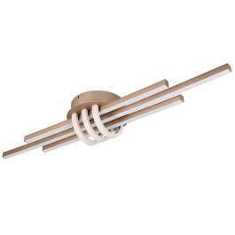 Φωτιστικό Οροφής - Πλαφονιέρα Cinto R67873165 81x18x10,5cm Dim Led 2380lm 20W 3000K Coffee RL Lighting COFFEE