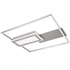 Ceiling Lamp Spiro R67862907 53x50x4,5cm Dim Led 3800lm 32W Nickel RL Lighting NICKEL