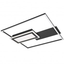 Ceiling Lamp Spiro R67862932 53x50x4,5cm Dim Led 3800lm 32W Black RL Lighting BLACK