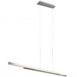 Ceiling Lamp - Rail Odio R37882107 110x8,5x150cm Led 2500lm 22W 3000K Nickel RL Lighting NICKEL