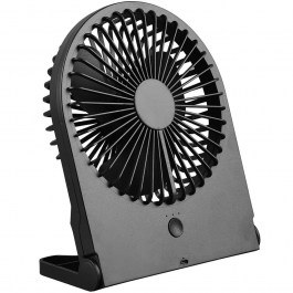 Rechargeable Table Fan Breezy R044-02 D19x23cm 2W Black RL Lighting BLACK