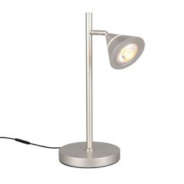 Table Lamp Romeo 537010107 Led 5W 500lm 2300+3000+4000K 22,7x40cm Nickel Trio Lighting NICKEL