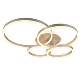Ceiling Light Drake 632210407 50W 5850lm 2700-6500K Nickel Trio Lighting NICKEL