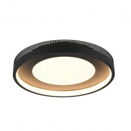 Ceiling Light Solea 656610132 36W 4700lm 3000K 40x7,5cm Black Trio Lighting BLACK