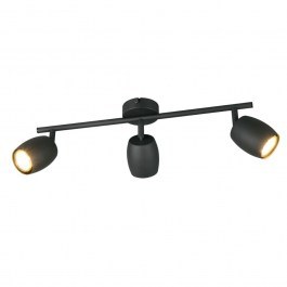 Φωτιστικό Οροφής- Σποτ Nancy R86263032 3xGU10 35W 47,5x15,5cm Black RL Lighting BLACK