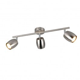 Φωτιστικό Οροφής- Σποτ Nancy R86263007 3xGU10 35W 47,5x15,5cm Nickel RL Lighting NICKEL