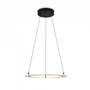 Pendant Light Cromer 332910132 38W SMD 4400lm 2700-6500K 72,5x180cm Black Trio Lighting