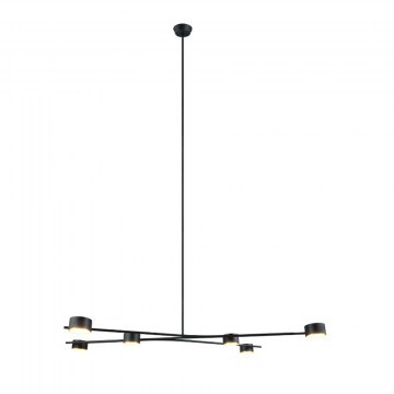 Pendant Light Coda 369000680 6xGX53 max 10W 143,5x180cm Black Trio Lighting