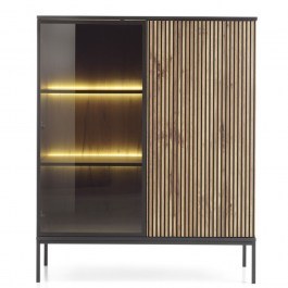 Βιτρίνα Sento 104x39x126cm Anthracite ANTHRACITE