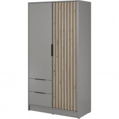 Nτουλάπα Δίφυλλη Nelly 24_2D_Sz 105x51x200cm Grey-Natural