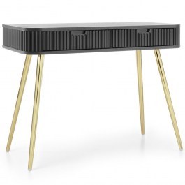 Κονσόλα Zova T-103_Cz_GL 103x49x80cm Anthracite-Gold ANTHRACITE-GOLD