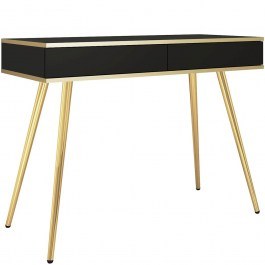 Κονσόλα Oro T102_Cz_GL 102x50x80cm Anthracite-Gold ANTHRACITE-GOLD