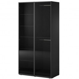 Ντουλάπα Δίφυλλη Sandbox Antisol 101x51x200cm Anthracite ANTHRACITE