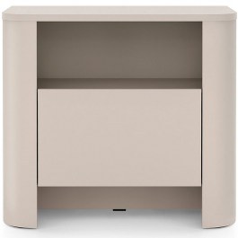 Κομοδίνο Bari P_BARI_S52_Kz 58x39x52cm White Kazmir BEIGE
