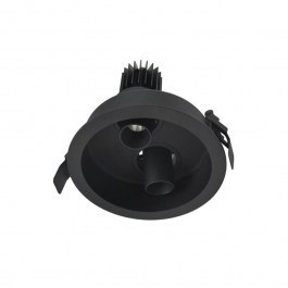 Σποτ Χωνευτό Led 1926 2x9W 3000K 90Lm Black BLACK