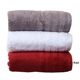 Πετσέτες Spa Σετ 3τμχ 7 Red Anna Riska RED