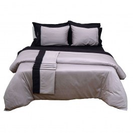Κουβερλί Διπλής Όψεως Luxury Bicolour 1 Grey/Black Anna Riska GREY-BLACK