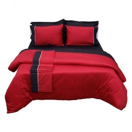 Πάπλωμα Διπλής Όψεως Luxury Bicolour 2 Red/Black Anna Riska RED-BLACK