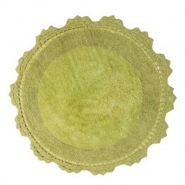 Πατάκι Μπάνιου Στρογγυλό Des. Lace Green Apple Anna Riska APPLE