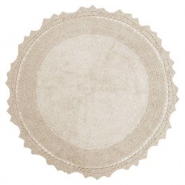 Πατάκι Μπάνιου Στρογγυλό Des. Lace Ivory Anna Riska IVORY