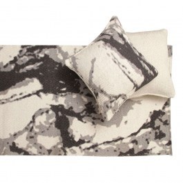 Decorative Pillow (With Filling) Des. 3050 Grey Viopros GREY
