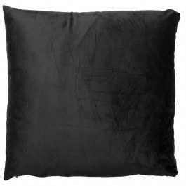 Μαξιλάρι Διακοσμητικό (Με Γέμιση) Βελουτέ 230 Black Viopros BLACK
