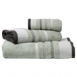 Πετσέτες Χαβάη Σετ 3τμχ Sage Green Viopros GREEN