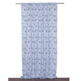 Κουρτίνα Παιδική Με Τρέσα Έντι Blue Viopros Blue