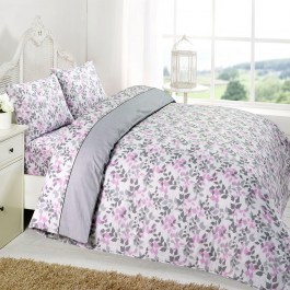 Παπλωματοθήκη Premium 5008 (Σετ 2τμχ) Grey Anna Riska GREY