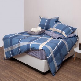 Bed Sheets Newton Fitted (Set 4pcs) Petrol Viopros PETROL