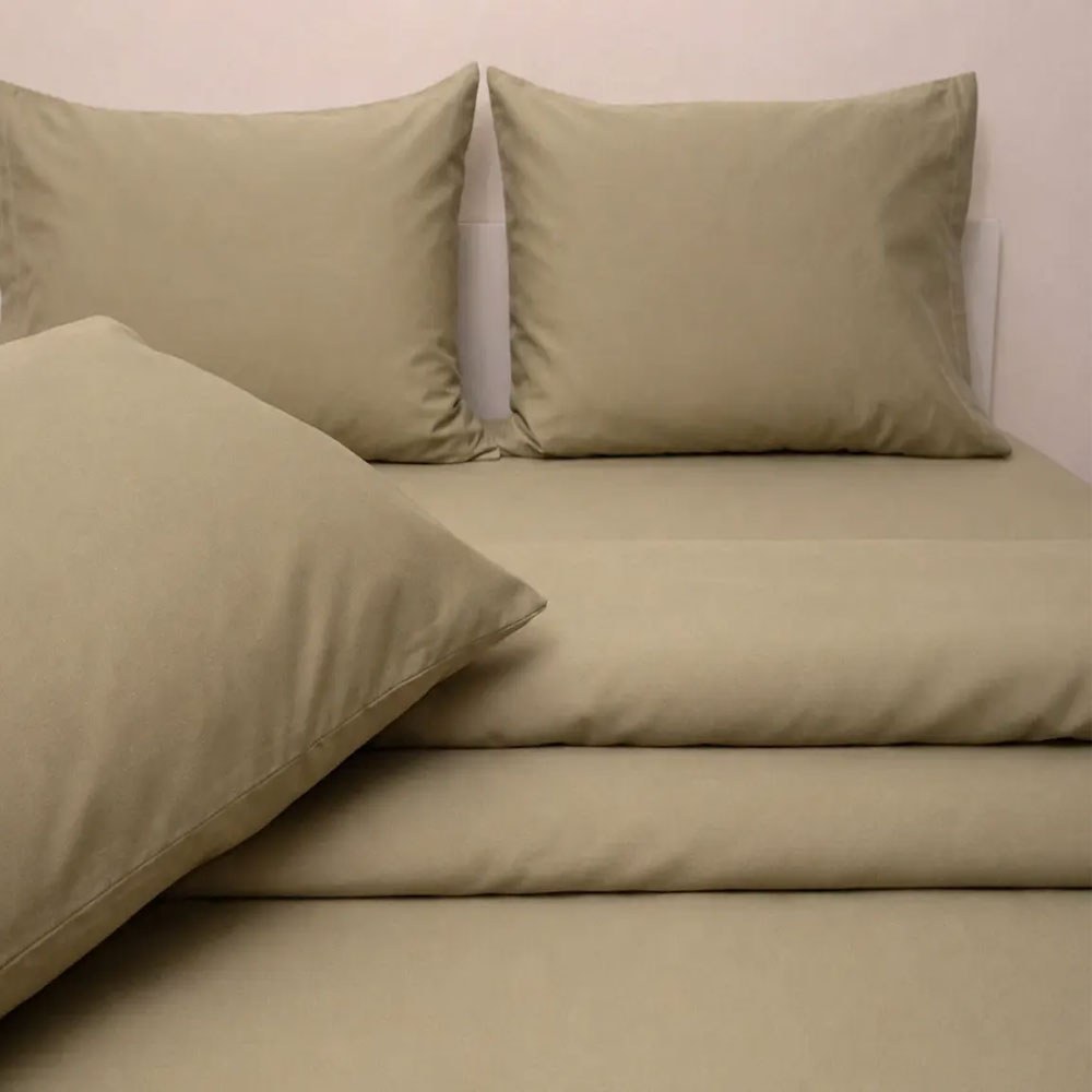 Σεντόνια Fashion 6 Με Λάστιχο (Σετ 3τμχ) Khaki Green Anna Riska