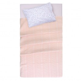 Κουβέρτα Βρεφική Αλέξα Πικέ Pink Blush Viopros PINK BLUSH