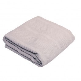 Κουβέρτα Βρεφική Αλέξα Πικέ Grey Viopros GREY