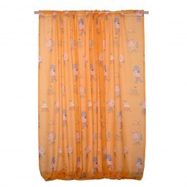 Κουρτίνα Παιδική Κουρσάροι Με Τρέσα Orange Viopros ORANGE