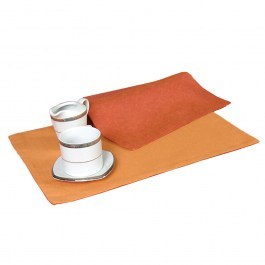 Σουπλά 590 (Σετ 4τμχ) Terracotta-Orange Viopros TERRACOTTA