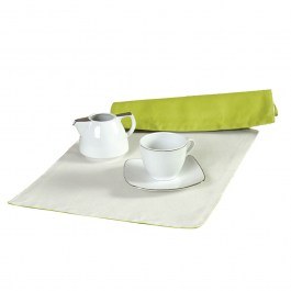 Σουπλά 590 (Σετ 4τμχ) Ecru-Light Green Viopros GREEN-ECRU