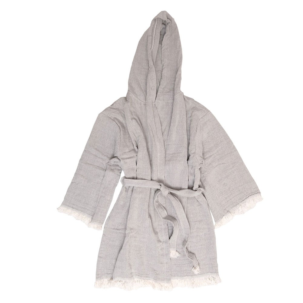 Μπουρνούζι Μουσελίνα Adelina 2 Grey Anna Riska