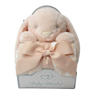 Baby Blanket With Plush In Gift Box 723 (Set 2pcs) Somon Viopros