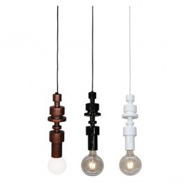 Φωτιστικό Οροφής Κρεμαστό HL-3545-1 77-3831 Gabriel White  Homelighting WHITE