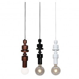 Φωτιστικό Οροφής Κρεμαστό HL-3545-1 77-3832 Gabriel Black  Homelighting BLACK MAT