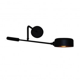 Wall Lamp HL-3538-1 S 77-3884 Wade Black  Homelighting BLACK MAT