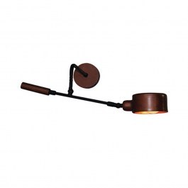 Wall Lamp HL-3538-1 S 77-3886 Wade Old Copper & Black  Homelighting COPPER