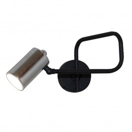 Wall Lamp HL-3550-1 77-3920 Joe Nickel & Black  Homelighting CHROME