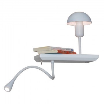 Wall Lamp HL-3596 ML2 77-4072 Rowan White Homelighting