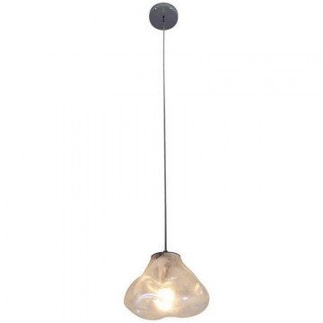 Φωτιστικό Οροφής 77-3622 WS1420-1 Cloud Glass Clear Homelighting