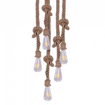 Φωτιστικό Οροφής 77-4346 SE147-27-5 Maya Rope Bronze Homelighting