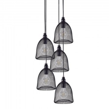 Φωτιστικό Οροφής 77-4352 SE 151-20-5 Zola Black Mat Homelighting