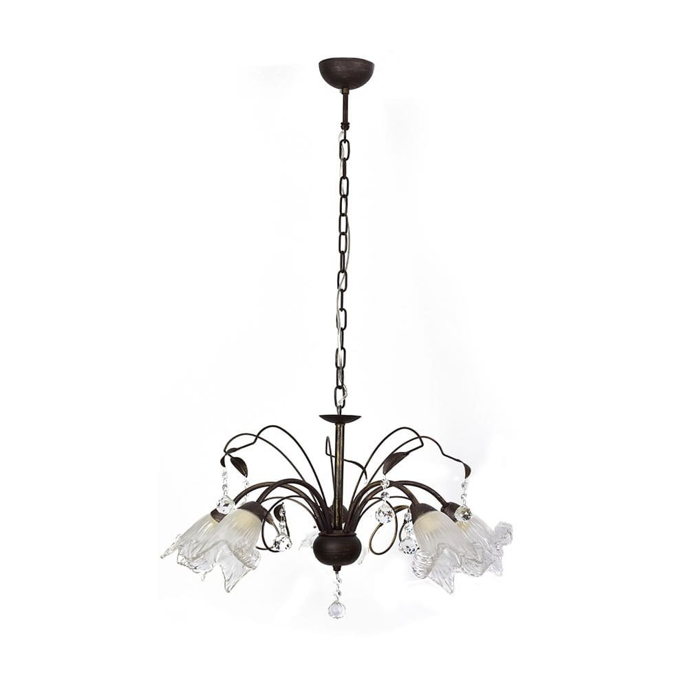 Φωτιστικό Οροφής 1017-5P 77-4475 Memo Bronze Patina Pendant Homelighting