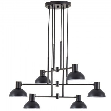 Ceiling Lamp Adept 77-8881 75x75x100cm 6xE27 60W Black Homelighting
