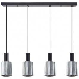Ceiling Lamp - Rail Adept Tube 77-8489 85x12x300cm 4xE27 60W Black-Smoke Homelighting BLACK-SMOKE